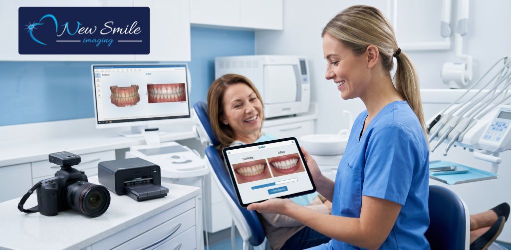 What is the Quickest Way for Dental Assistants to Create Before and After Smile Previews